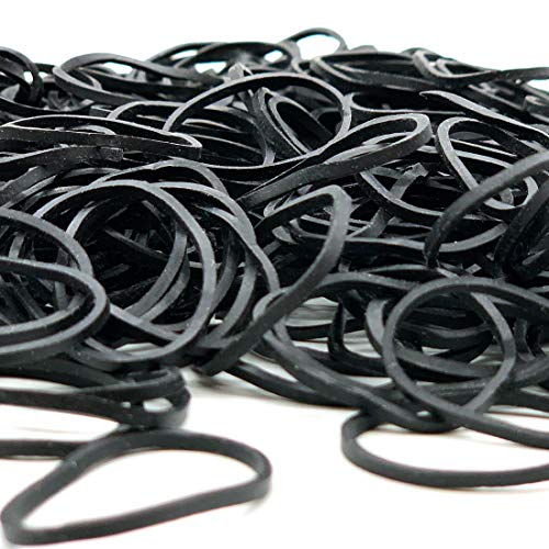 500pcs Black Rubber Bands Ring Tattoo Machine Part Accessories Needles Stable Durable Supply