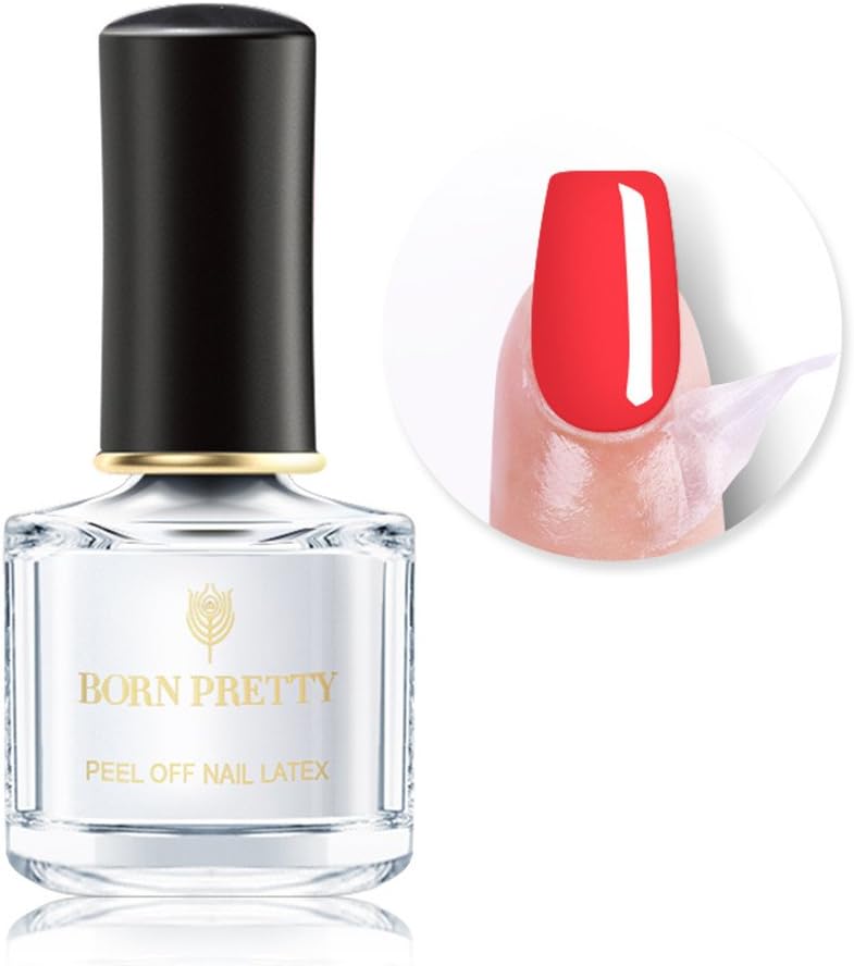 BORN PRETTY Nail Peel Off Liquid Odor-free Cuticle Protector Nail Care 6ml