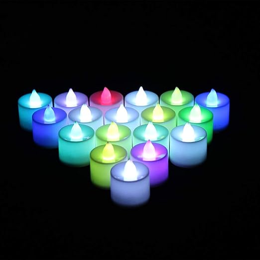 Amazon Ledmomo Led キャンドルライト Ledキャンドル ろうそく カラフル 安全 クリスマス 誕生日 記念日 結婚式 バレンタインデー インテリアライト ベッドサイドライト 常夜灯 24個セット Ledmomo キャンドルライト 通販