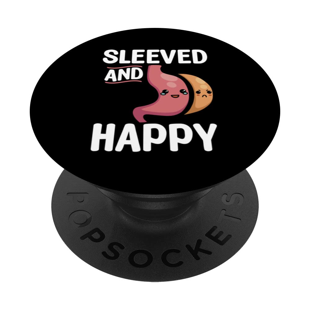 Sleeved and Happy Gastric Surgery PopSockets Swappable PopGrip