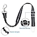 UNIPETTY Dog Seat Belt, Retractable Nlyon Car Leash for Pet Dog Cat, Pet Safety Leads Vehicle Seatbelt, Black-2 Pack