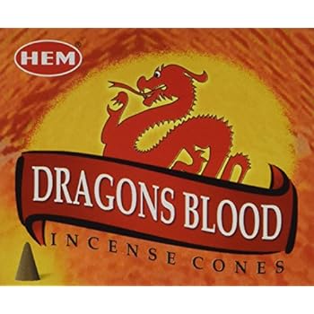 Dragon's Blood - Case of 12 Boxes, 10 Cones Each - HEM Incense From India