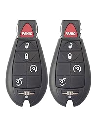 Keyless2Go Fobik unidades de reemplazo sin marcar para llave de arranque a control remoto para vehículos que utilizan partes M3N5WY783X (2 unidades)