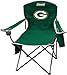 Coleman NFL Cooler Quad Folding Tailgating & Camping Chair with Built in Cooler and Carrying Case, Green Bay Packers