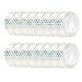 favide 16 Pack Transparent Tape Clear Tape, Each Roll 3/4 x 1200 Inches