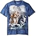 The Mountain Men's the Krakitten Adult T-Shirt, Blueberry, X-Large