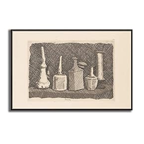 Framed Canvas Wall Art Still Life by Giorgio Mordian Canvas Prints Home Artwork Decoration for Living Room,Bedroom - 16x24 inches