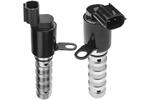 TINJO Intake & Exhaust Engine Variable Valve Timing (VVT) Solenoid Fit for Hyundai Santa Fe Sonata Tucson Kia Forte Optima Sorento Sportage 2.0L 2.4L, Oil Control VVT Valve Replace# 24375-2G500, 243752G500