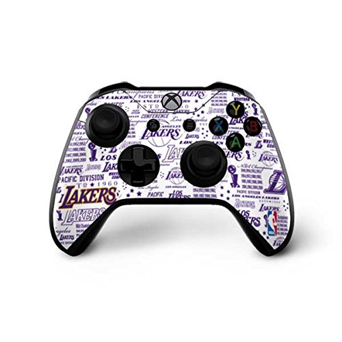 Skinit Los Angeles Lakers Xbox One X Controller Skin Jorge Oswaldo NBA  Skin Ultra Thin, Lightweight Vinyl Decal Protection