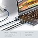USB C Hub,GIKERSY 8-in-1 USB C Docking Station with 2 HDMI 4K,3 USB-C Ports,2 USB 3.0 Ports,3.5mm Audio Jack,Compatible with MacBook Pro Air 2020-2016