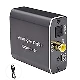 Tohilkel Analog to Digital Audio Converter for AUX