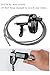 Dr. Drain VEDRAU01A2 Snake Auger Plumbing | Pipe Cleaner Clog Remover Hair Catcher with Gloves, 25 feet, Black