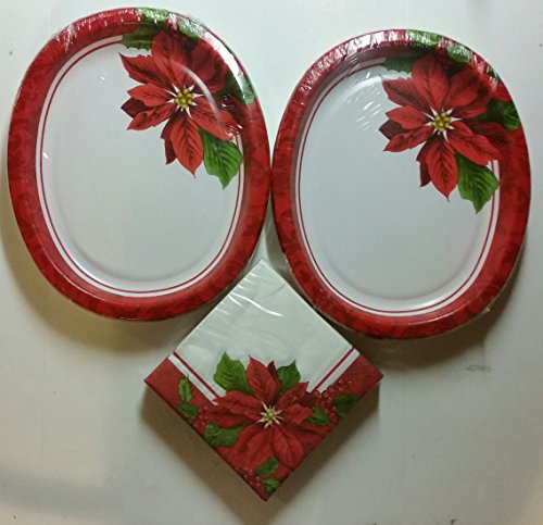 oval christmas plates
