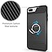iPhone 7 Plus/8 Plus Case, iPhone 6s Plus/6 Plus case, Amuoc Heavy Duty Shockproof Anti-Scratch Case with 360 Degree Rotating Ring Grip kickstand for iPhone 7 Plus/8 Plus/6s Plus/6 Plus