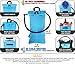 No.1 Hydration Pack Backpack with 2L Water Bladder & Cooler Bag KEEPS DRINK COOL | Lightweight - Fully Adjustable - Leakproof | Multiple Compartments | 6L Capacity | Camel Pack For Sports Enthusiast