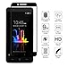 Orzero (2 Pack) Compatible for ZTE Blade Z Max, Z982, Zmax Pro 2, ZTE Sequoia Blade Tempered Glass Screen Protector, (Full Coverage) 2.5D Arc Edges 9 Hardness HD-Black