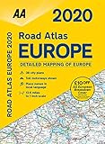 Road Atlas Europe 2020 (AA Road Atlas Europe) by