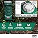 Outdoor Power Stake Timer for Yard & Garden with 6 Outlets and 6 Foot Extension Cord - 14/3 SJTW