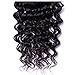 Oriental Show 8~30 inches 6A Brazilian Deep Wave, 1 bundle(100g), 100% Unprocessed Virgin Human Hair, Natural Color (14)