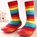 KF Baby Toddler Boys Girls Non-Skid Rubber Slipper Socks Value Pack [Set of 2]