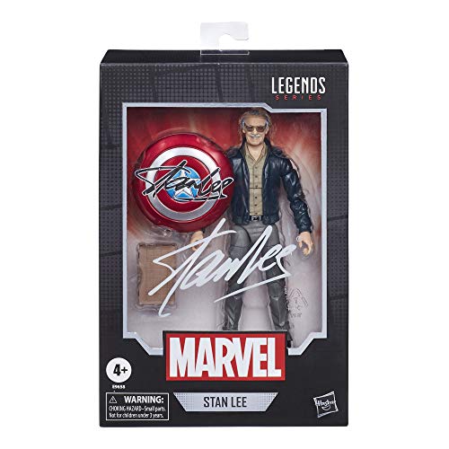 Hasbro Marvel Legends Series 15 cm große Stan Lee Action-Figur zu Marvel‘s The Avengers, enthält 2 Accessoires – Bild 8