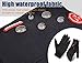 Cycling Gloves, Waterproof Touchscreen in Winter Outdoor Bike Gloves Adjustable Size