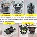Anboor 2 PCS Squishies Ninja Jumbo Panda and Fox Slow Rising Squishies Kawaii Scented Soft Animal Toys Stress Relief Kid's Toys