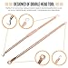 DR. PIMPLE Rose Gold Pimple Extractor Kit Blackhead Remover Pimple Popper Extractor Tool Best Acne Removal Kit - Treatment for Blemish,Whitehead Popping, Zit Removing for Risk Free Nose Face with case