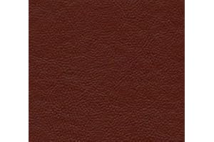 D&D FUTON FURNITURE Brown Leather Queen Size Look Vinyl Futon Mattress Covers for Mattress Sized 8" Thick X 60" W X 80" L.