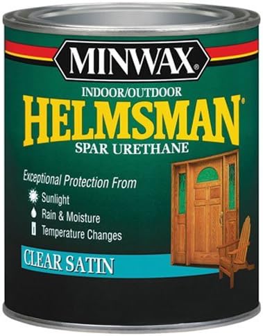 Minwax 43205 Helmsman Spar Urethane Clear Satin, Pint by Minwax