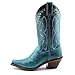 Justin Boots Women's Turquoise Damiana Classic Western Boot