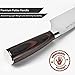 Professional Chef Knife 8 inch - Japanese Stainless Steel – Sharp Blade and Rust-Free Chopping Knife - Pakka Handle – Kitchen Knife and Odor Removing Soap - with Premium Gift Box