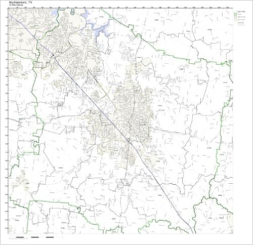 Murfreesboro Tn Zip Code Map Amazon.com: Working Maps Murfreesboro, Tn Zip Code Map Laminated : Office  Products