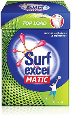Surf Excel Matic Top Load Detergent Powder, 2 kg