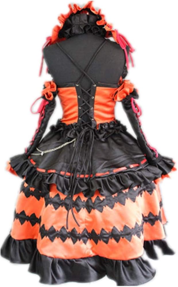 Cosplay Costume Tokisaki Kurumi Hallween Party Costume