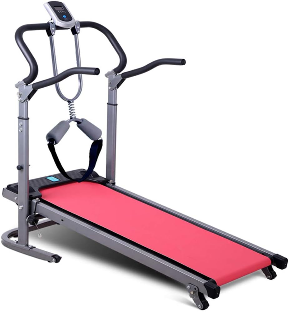 YYLK Folding 3 in 1 Household Treadmill Jogging Machine with Incline Fat Burning Fitness Equipment - Home Gym, Office Use