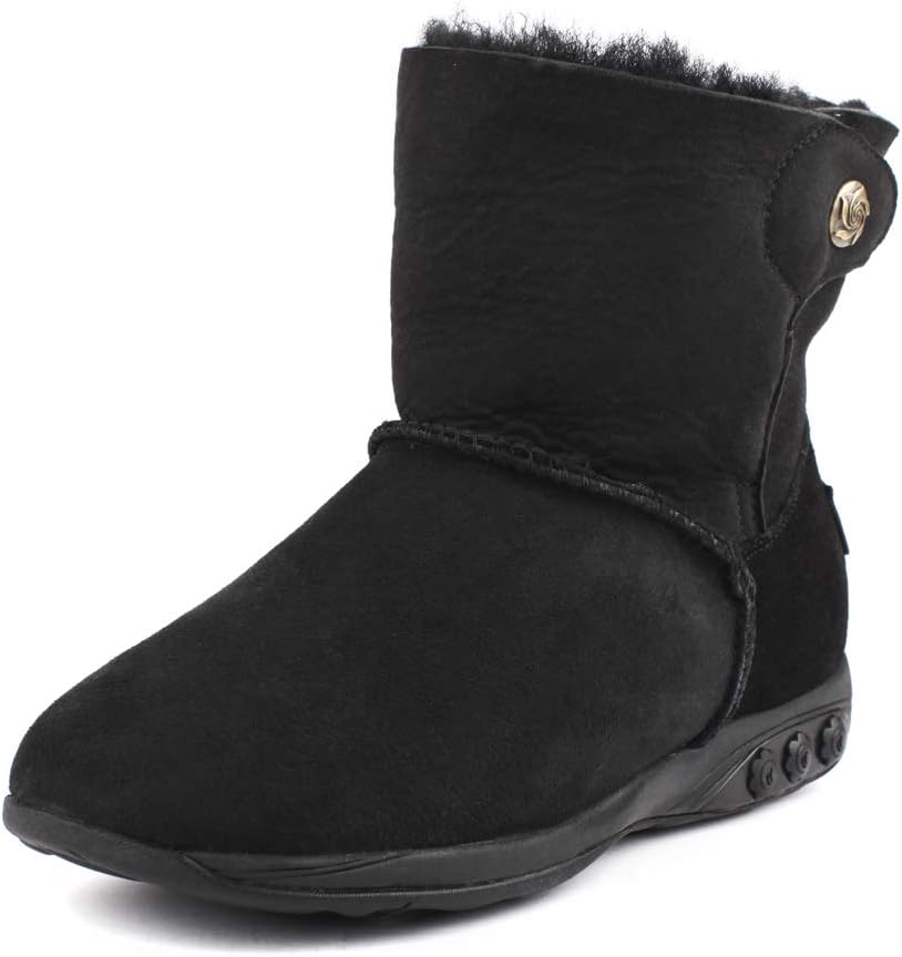 Aubrey Women's Sheepskin Boot - for Plantar Fasciitis/Foot Pain