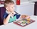 Genuine Fred DINNER WINNER, Super Hero Kid's Dinner Tray - Award Winning - Picky Eater Solutions for Kids and Toddlers - Fun Mealtime - Divided Sections - Interactive Design - Dishwasher Safe