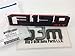 2015-2016 F-150 XLT Red & Black Left Driver Fender Emblem NEW OEM GL3Z16720D
