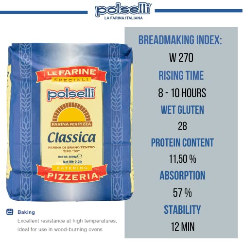 Classica tipo 00 double zero flour extra fine 11 lbs 5 kg