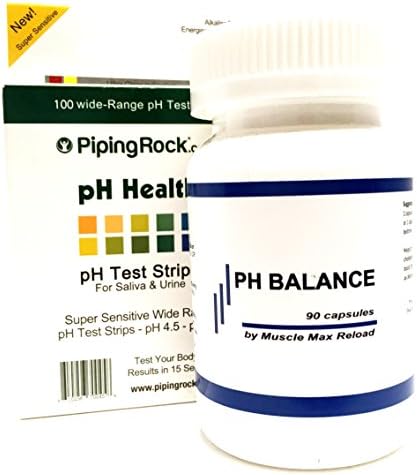 pH BALANCE 90 Capsules W 100 Wide Range pH TEST STRIPS. SAVE $10.00 on Amazon’s Lowest Price+free Shipping. In Chemistry, pH Is a Measure of Acidity. This Product Helps to Eliminate Bacteria, Yeast and Fungi - As Well As the Mycotoxins, Exotoxins and Endotoxins They Produce - Throughout Your Whole Body. If your body is ph. acidic, your system is the perfect terrain for Microforms Such Ato s Bacteria, Yeasts and Fungi Grow.