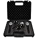 Talent DM3PAK Dynamic Ultravoice Cardioid Vocal Microphones 3-Pack with Case