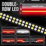 AMBOTHER 60-Inch Tailgate Light Bar Double Row
