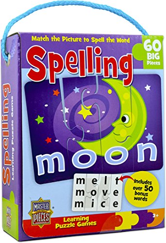 MasterPieces / Mini Learning Games Spelling 60-Piece Matching Puzzle