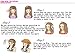 Royalfirst Short White Wigs for Women Synthetic Layered Curly Pixie Wig with Bangs Natural Looking Daily Costume Ladies Wig
