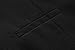 Zeagoo Coofandy Mens V-neck Sleeveless Slim Fit Jacket Business Suit Vests,Black,XX-Large