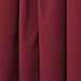 Eclipse Canova Blackout Thermaback Window Valance Curtains for Kitchen or Bathroom, 42