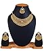 YouBella Jewellery Bollywood Ethnic Gold Plated Traditional Indian Necklace Set with Earrings for Women