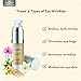 Anjou Eye Gel 15 ml, Eye Cream for Wrinkles, Dark Circles, Eye Bags and Puffiness, 15 ml, Anti-aging Tightening Eye Moisturizer for Eye Firming for women and men