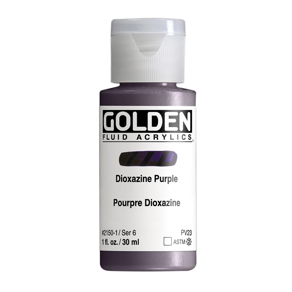 Golden Fluid Acrylics 30ml - DIOXIDE PURPLE VI